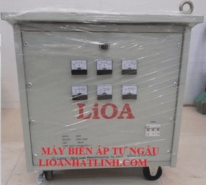 Ảnh Biến áp Lioa đổi nguồn hạ áp 3 pha tự ngẫu 3K562M2YH5YT