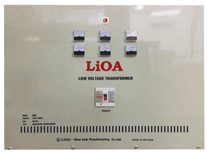 Ảnh Biến áp Lioa đổi nguồn hạ áp 3 pha cách ly 3K601M2DH5YC