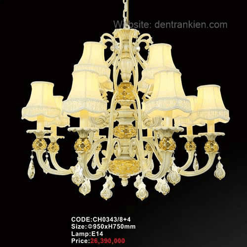 Ảnh Đèn chùm trang trí CH0343/8+4
