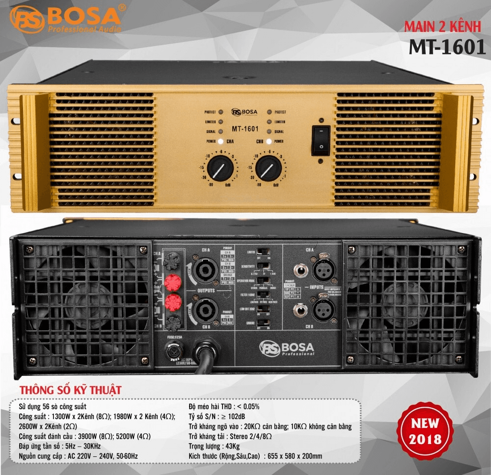 Ảnh Main BOSA MT1601