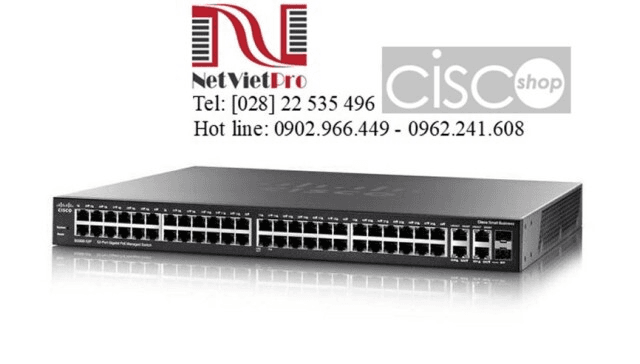 Ảnh Switch Cisco SG250X-48P-K9-EU - 48 port