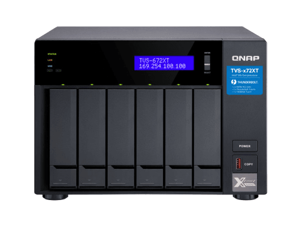 Ảnh Thiết bị lưu trữ Qnap TVS-672XT-i3-8G