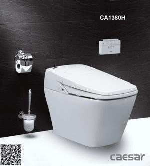 Ảnh Bồn cầu điện tử Caesar CA1380H (CA-1380H) - 1 khối