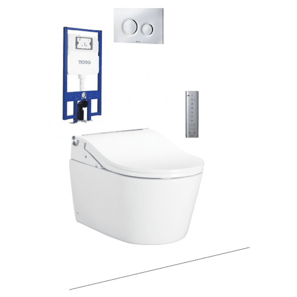 Ảnh Bồn Cầu TOTO CW542HME5UNW1/TCF801CZ/WH172AT Treo Tường Giấu Dây