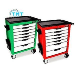 Ảnh Bộ tủ dụng cụ 7 ngăn màu đỏ 180 chi tiết Toptul GV-18006
