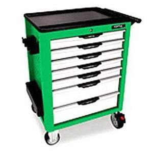 Ảnh Bộ tủ dụng cụ 7 ngăn màu xanh Toptul GCAJ0056 - 157 chi tiết
