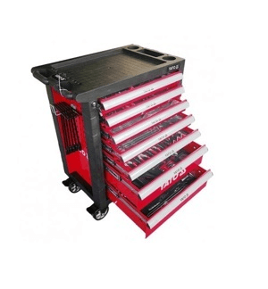 Ảnh Tủ đồ nghề dùng đào tạo sửa chữa 7 ngăn 400 chi tiết Yato YT-55302
