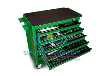 Ảnh Bộ tủ 8 ngăn bánh xe di động 340 chi tiết Toptul GT-34001