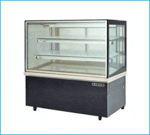 Ảnh Tủ bánh kem kính vuông Berjaya RCS18SB13-2FB