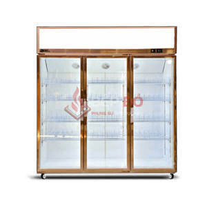 Ảnh Tủ mát trưng bày 3 cánh (Coli) máy nén trên Snow Village LC-1800H