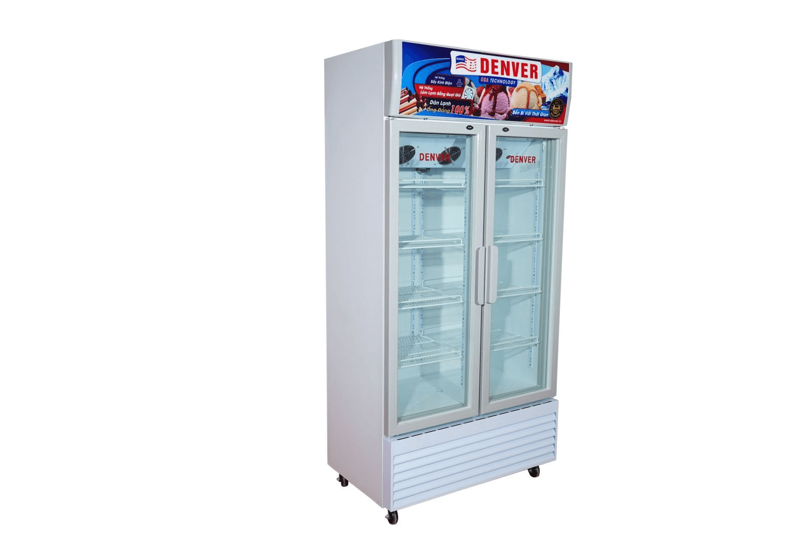 Ảnh Tủ mát Denver 2 cánh 600 lít AS 1680GTD