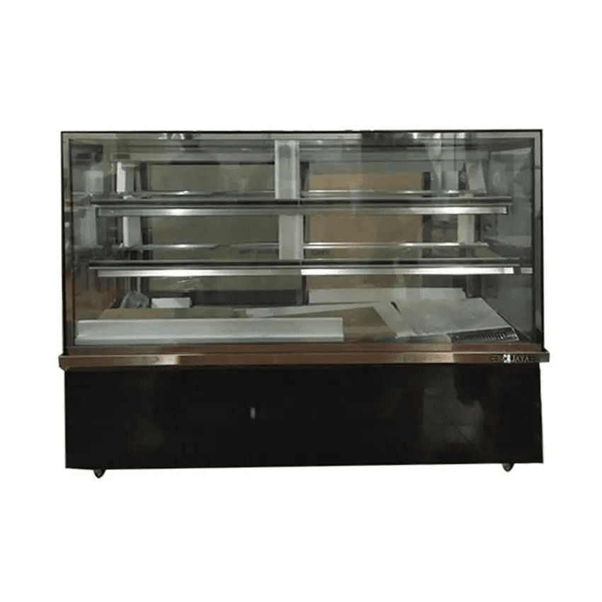 Ảnh Tủ trưng bày bánh kính vuông 2m4 Berjaya RCS24SB13-2FB
