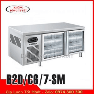 Ảnh Bàn mát 2 cánh kính Berjaya B2D/C6/7-SM