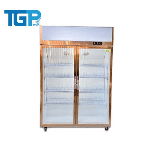 Ảnh Tủ mát trưng bày 2 cánh kính có quạt lạnh Snow Village LC-1200AF