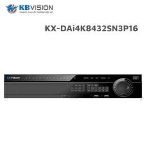 Ảnh Đầu ghi hình 32 Kênh Ai Kbvision Kx-Dai4K8432Sn3P16
