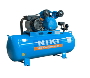 Ảnh Máy nén khí dây đai Nakado NK-100300 10HP-7.5KW 300L