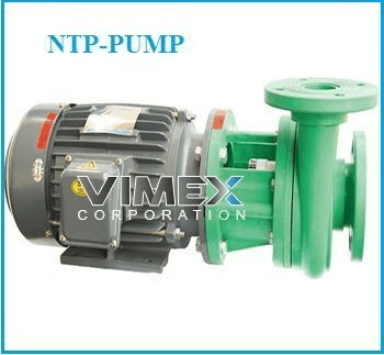 Ảnh Máy bơm hóa chất đầu nhựa NTP UVP280-13.7 20 5HP