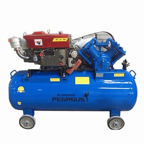 Ảnh Máy nén khí chạy bằng dầu Diesel TM-W-1.0/8 500L