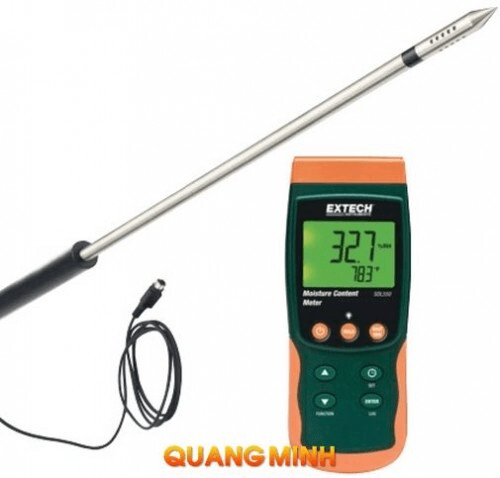 Ảnh Máy đo độ nhiệt độ, độ ẩm, điểm sương vật liệu nông sản Extech SDL550 (có datalogger)