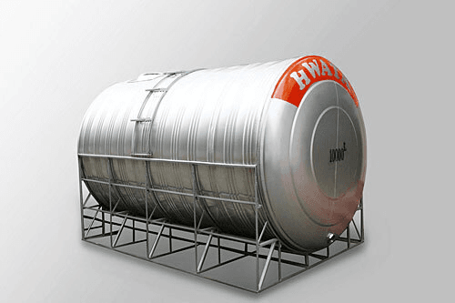 Ảnh Bồn nước Inox Hwata 15000 lít ngang