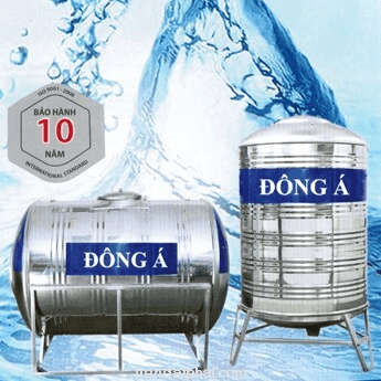 Ảnh Bồn nước Inox Đông Á 5000 lít đứng