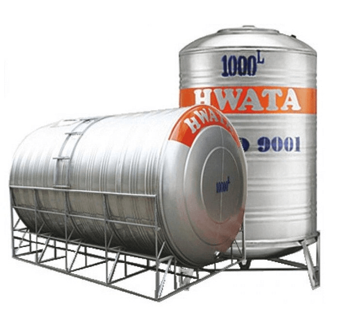 Ảnh Bồn nước inox Hwata 10000L đứng