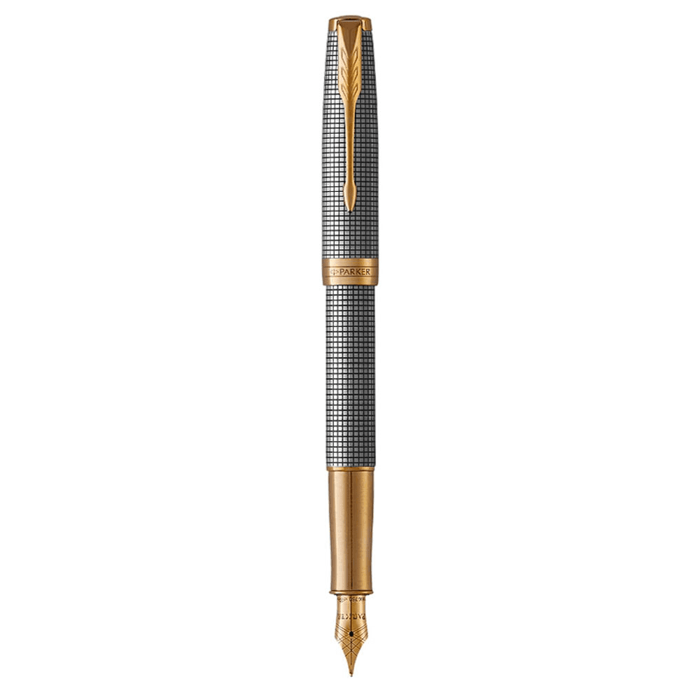 Ảnh Bút máy cao cấp Parker Sonnet STR Silver GT 18K GB-1931490