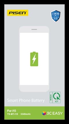Ảnh Pin iPhone 15 Chính Hãng PISEN (Dung lượng chuẩn 3349mAh)