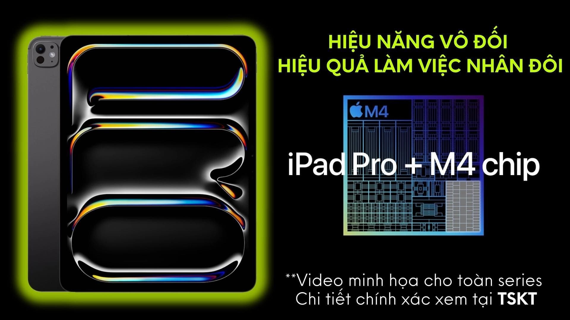 Ảnh Máy tính bảng iPad Pro M4 11 inch Wifi 512GB MVVC3ZA/A Đen