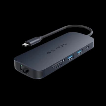 Ảnh Cổng Chuyển Hyperdrive Next 8 Port Usb-C Macbook/Laptop HD4004GL