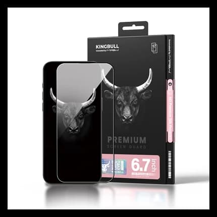 Ảnh Tấm dán màn hình Kính cường lực Mipow Kingbull HD Premium Silk for iPhone 6.7 inch 2024