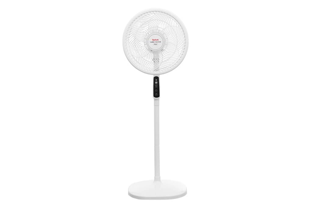 Ảnh Quạt đứng Tefal Turbo Silence Plus VH689690 màu trắng, cánh trắng