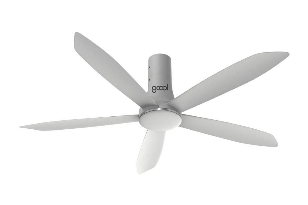 Ảnh Quạt trần GCOOL Copter 05 PLUS R màu ghi bạc