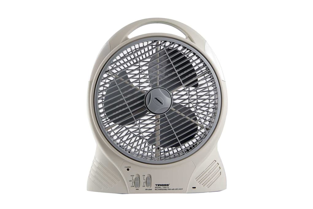 Ảnh Quạt tích điện Tiross TS9172 30cm, pin 6000mAh