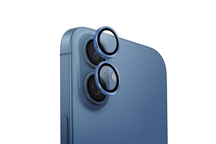 Ảnh Miếng dán camera iPhone 16/16 Plus OPTIX ALUMINIUM UNIQ