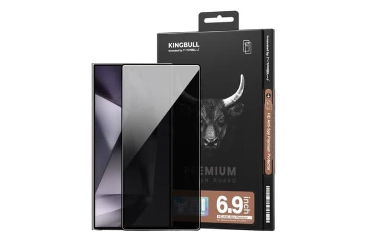 Ảnh Miếng dán kính cường lực chống nhìn trộm Samsung Galaxy S25 Ultra Mipow