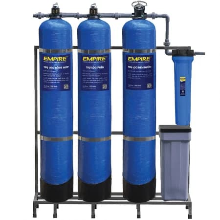 Ảnh Bộ Lọc Nước 3 Trụ Lọc Cơ Empire E-CPS03-C