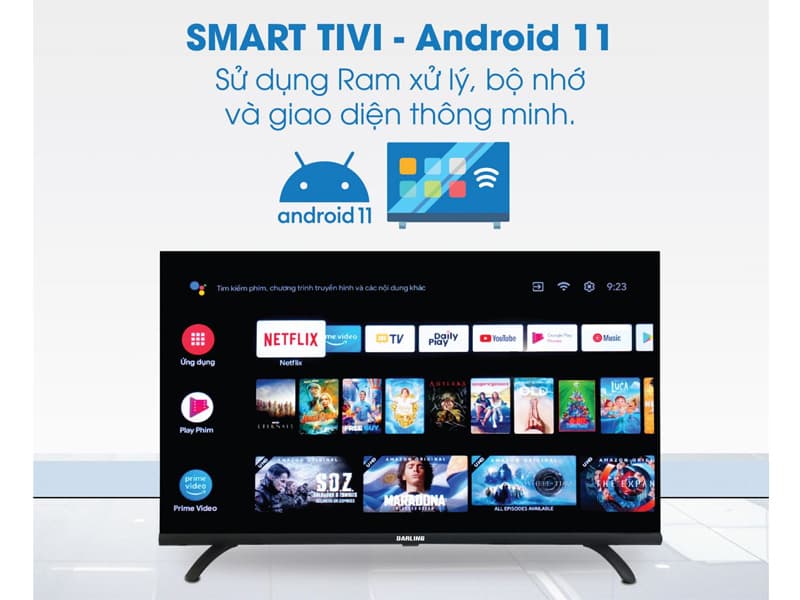Ảnh Smart voice Tivi Darling 40 inch 40FH964V