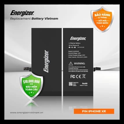 Ảnh Pin Energizer Iphone XR ECAXR2942P
