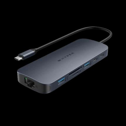 Ảnh Cổng Chuyển Hyperdrive Next 11 Port Dual 4K60Hz Hdmi UsbC Cho Laptop/Macbook HD4006GL