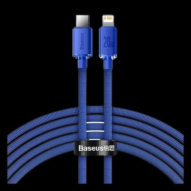 Ảnh Cáp Baseus Crystal Shine Type-C to Lightning 2M - Chính Hãng