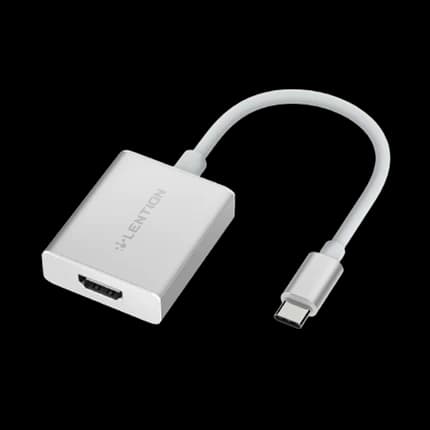Ảnh Bộ chuyển đổi USB-C sang HDMI (4K30Hz) Lention CU207A - Chính hãng
