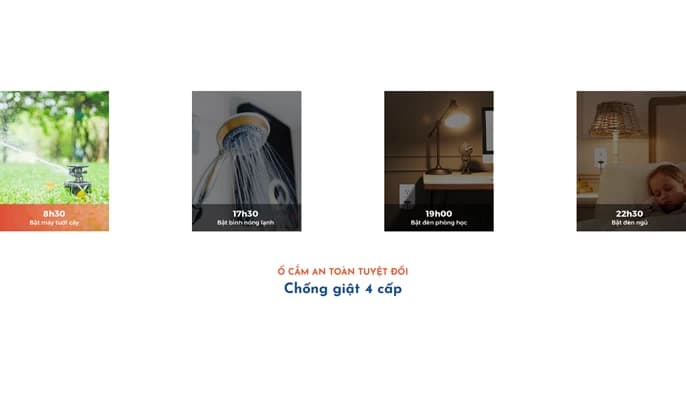 Ảnh Ổ cắm điện thông minh chống giật Vconnex Smart Plug - Chính hãng