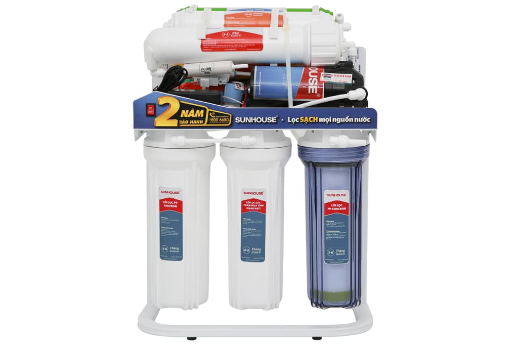 Ảnh Máy lọc nước RO không vỏ Sunhouse SHA88117KV 10 lõi