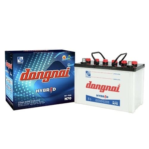 Ảnh Ắc quy Đồng Nai N70-DNQG (12V - 70Ah)