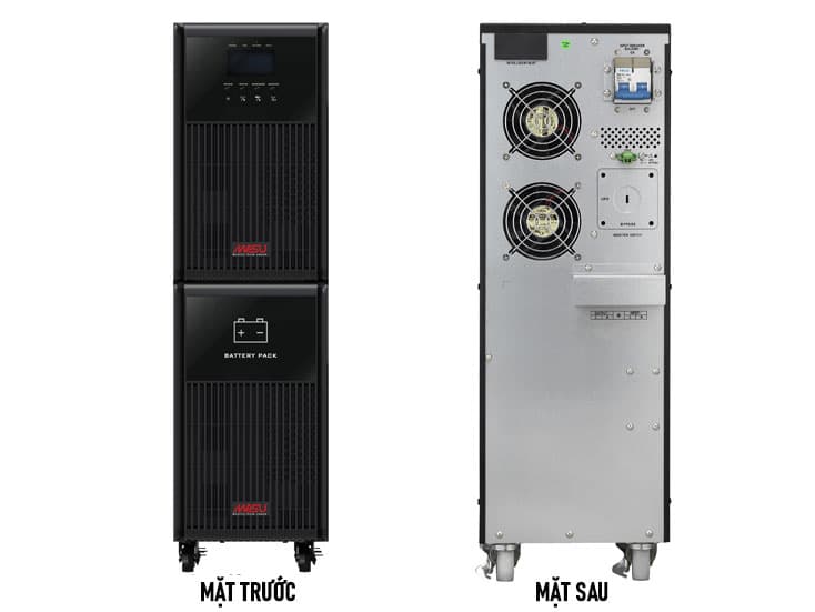 Ảnh Bộ lưu điện Online Masu MS-10K LCD (10.000VA/9.000W)