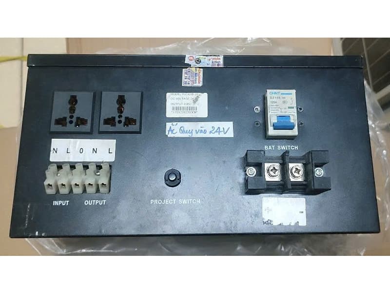 Ảnh Máy kích điện Hans 3000VA-24V