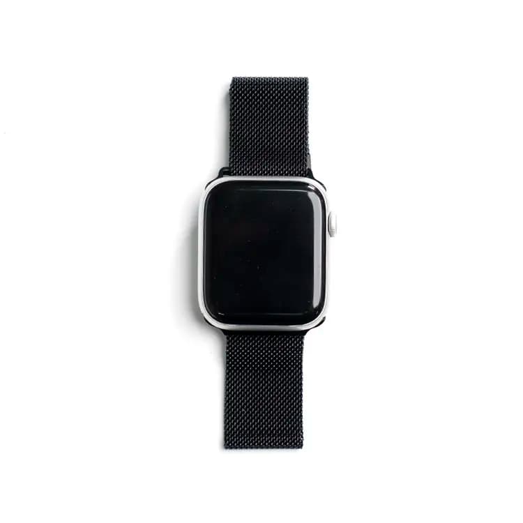 Ảnh Dây đeo Apple Watch S3/S4/S5 iValue Watchband - 44mm Inox Stainless Steel Đen