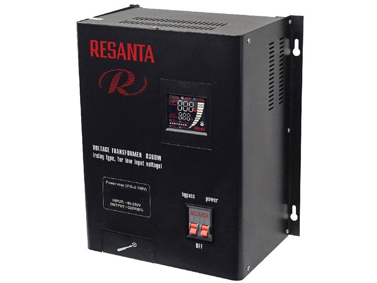 Ảnh Ổn áp loại rơ le cho điện áp đầu vào thấp Resanta 63/1/24 - 13.500W