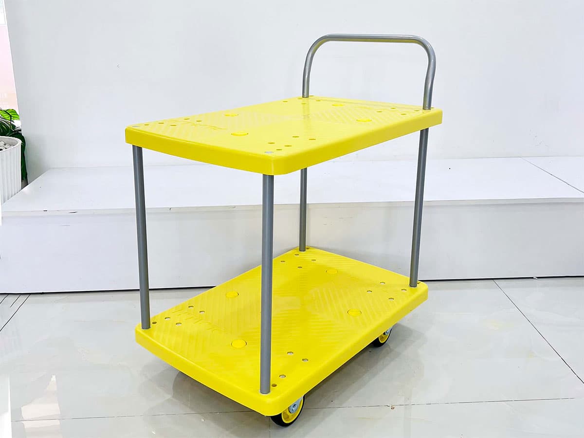 Ảnh Xe đẩy hàng sàn nhựa Sumika T170-T2 (2 tầng)